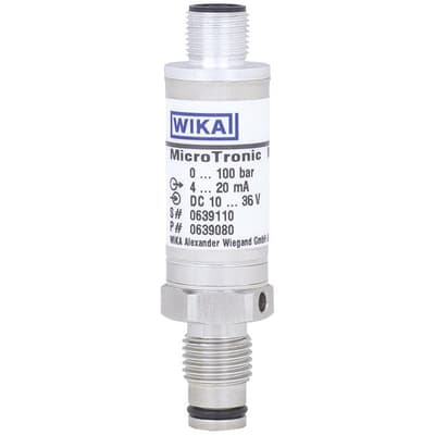 Wika Miniature pressure sensor, Models M-10, M-11